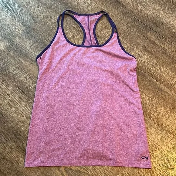 Champion C9 Pink Racerback Active Tank Top Size L - Picture 2 of 6